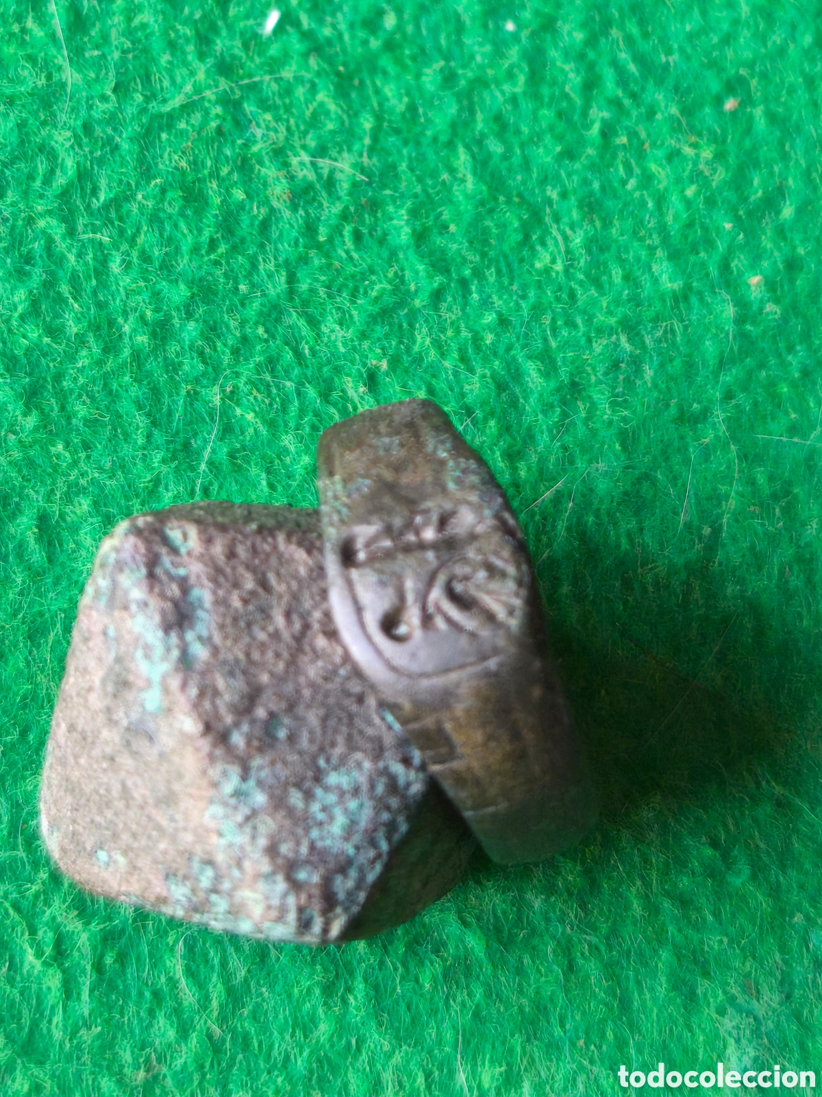 Antig&uuml;edades: Anillo romano visigodo sello - Foto 2