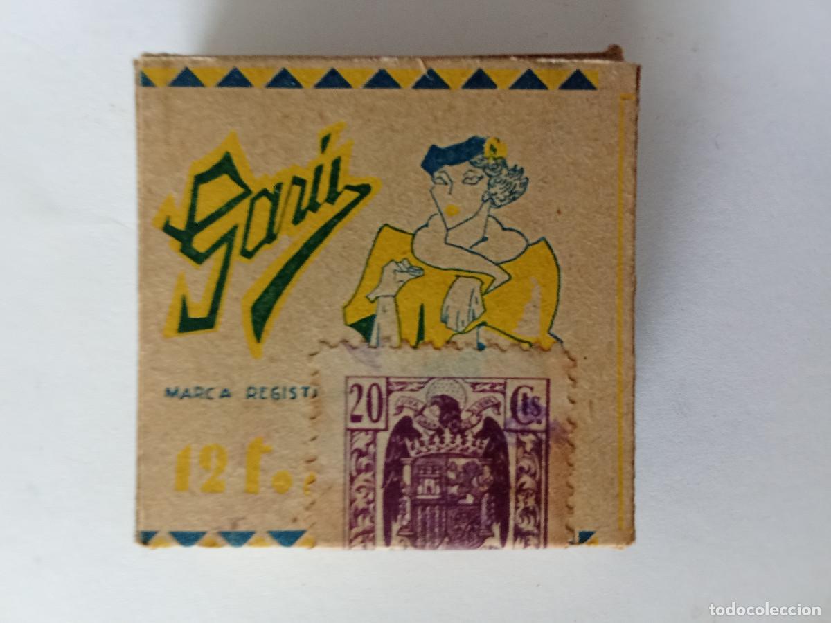 Antig&uuml;edades: Colorete Gar&uacute; caja met&aacute;lica completo a&ntilde;os 30