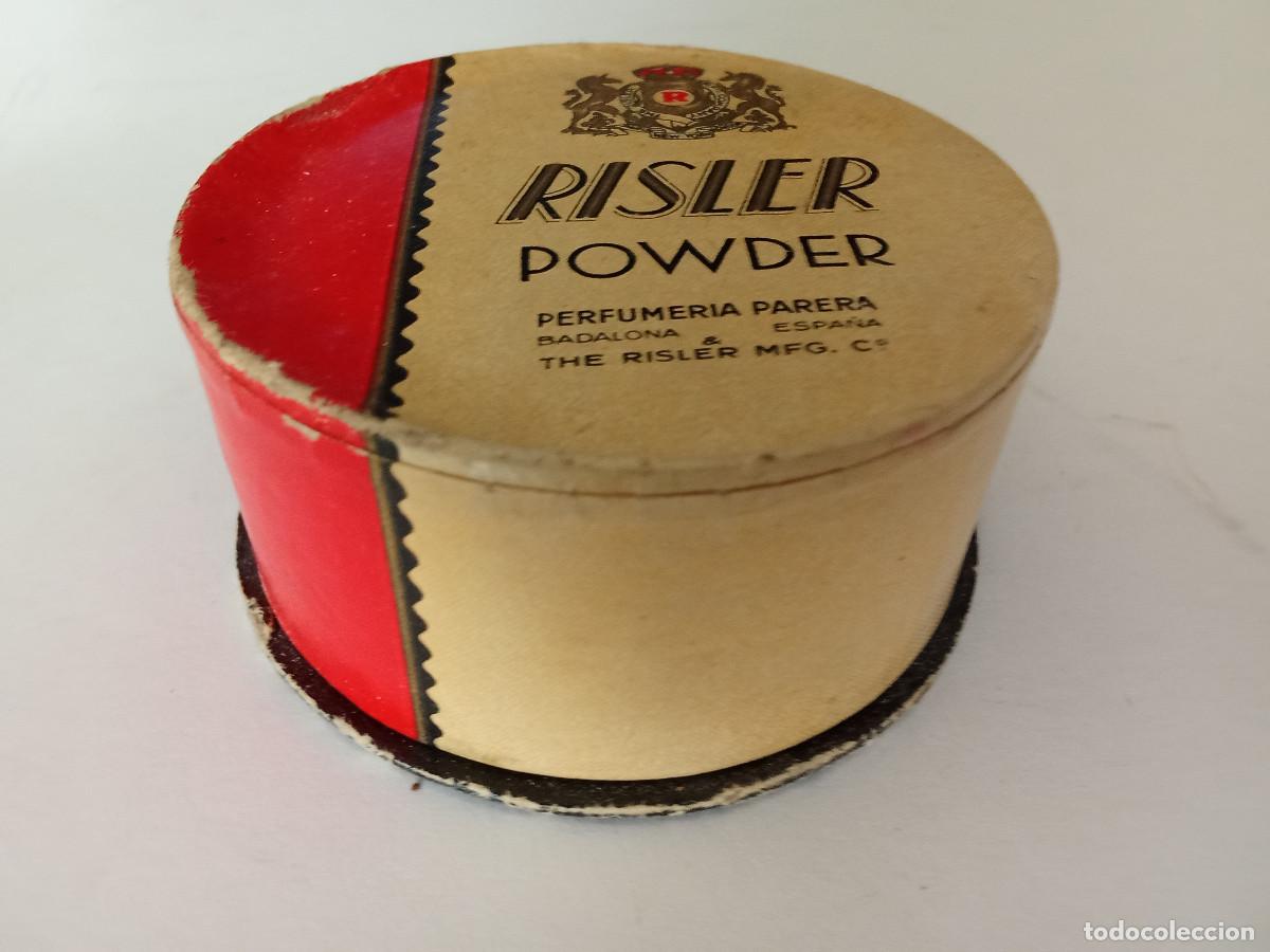 Antiquit&auml;ten: Risler powderperfumer&iacute;a Parera Badalona a&ntilde;os 30 completa cerrada