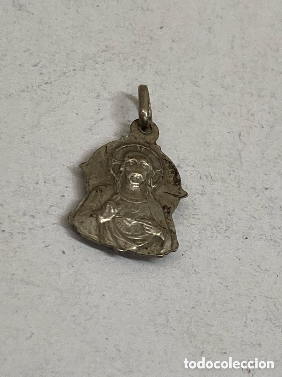 Antig&uuml;edades: Medalla de plata Religiosa C594 - Foto 2
