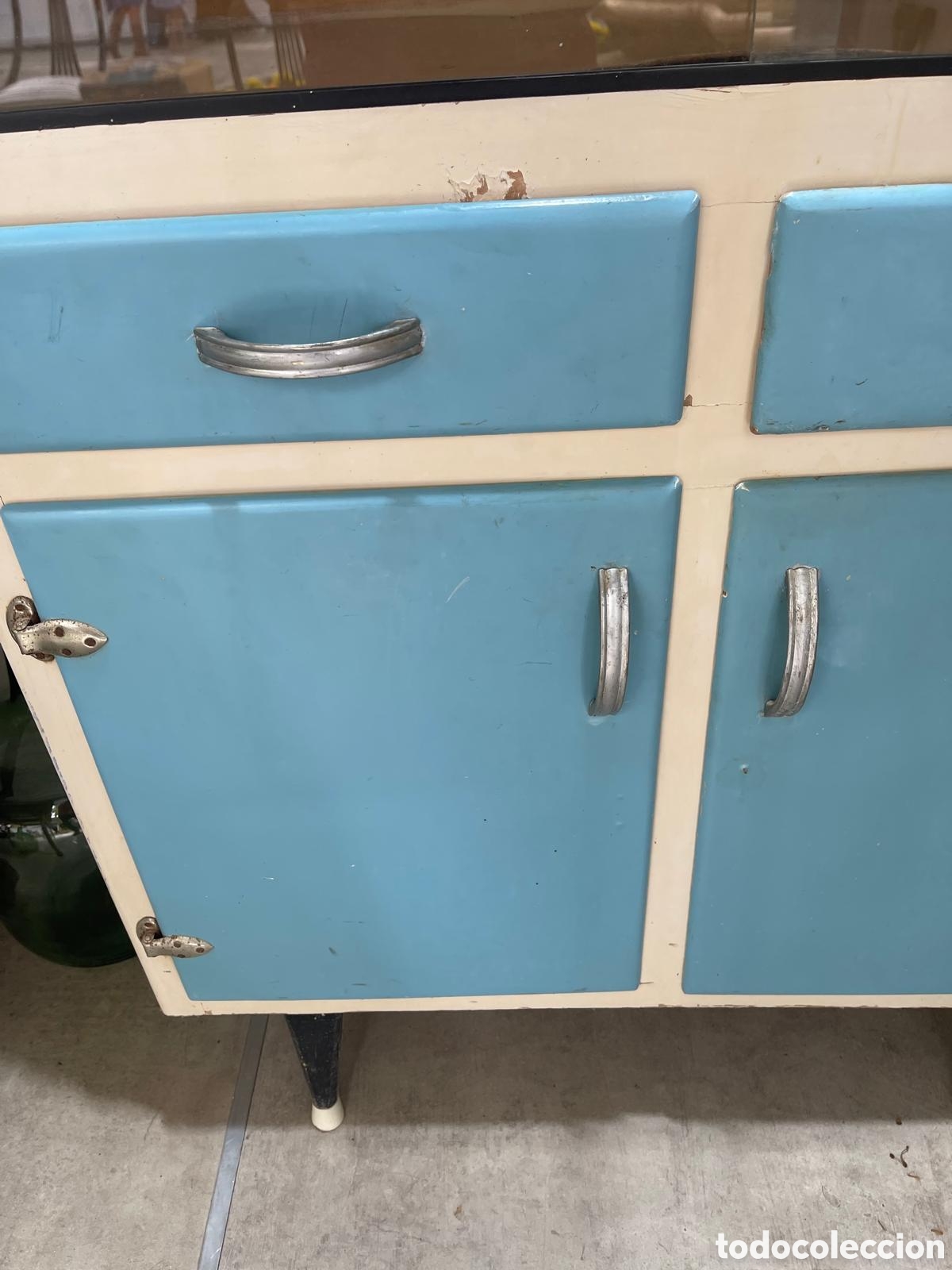 Antig&uuml;edades: Mueble de cocina vintag - Foto 3