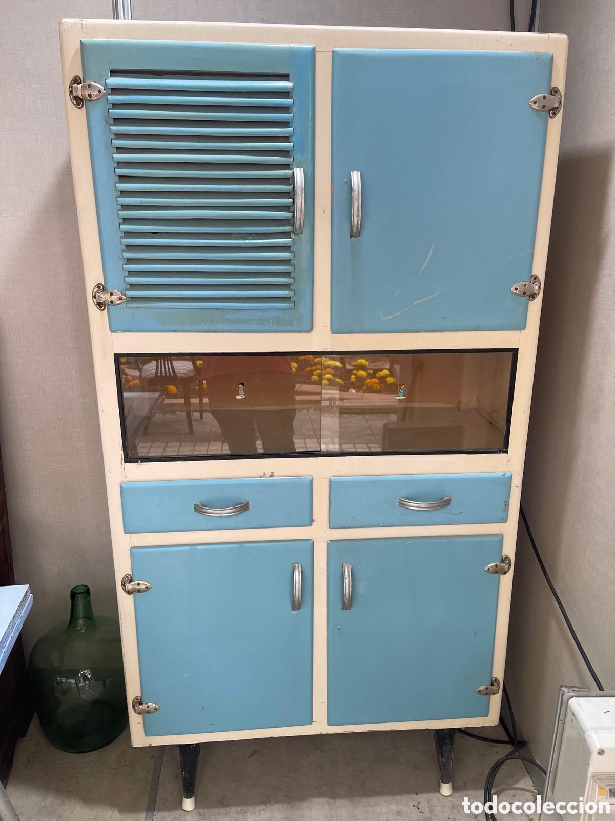 Antig&uuml;edades: Mueble de cocina vintag - Foto 1