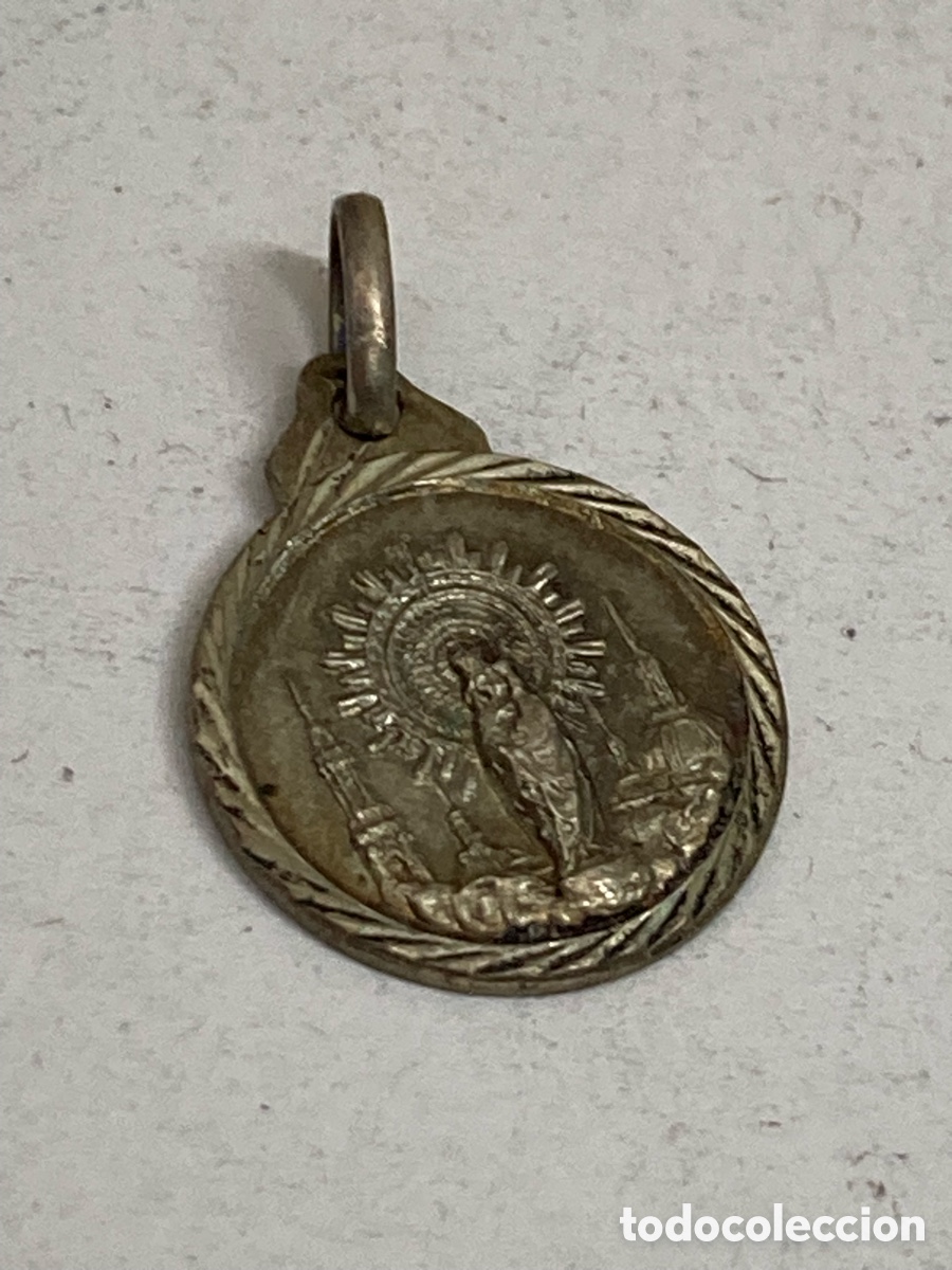 Antig&uuml;edades: Medalla de plata religiosa C594