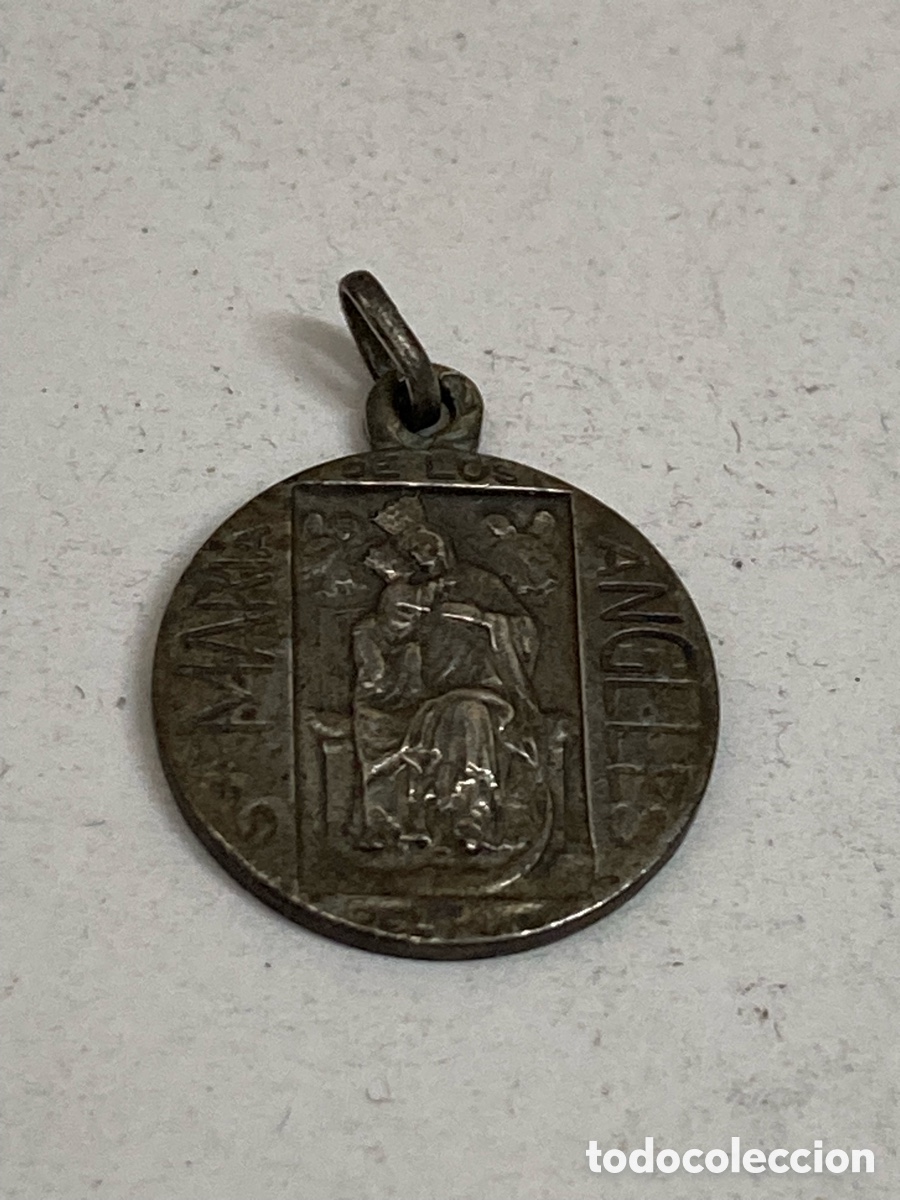 Antig&uuml;edades: Medalla de plata religiosa C594