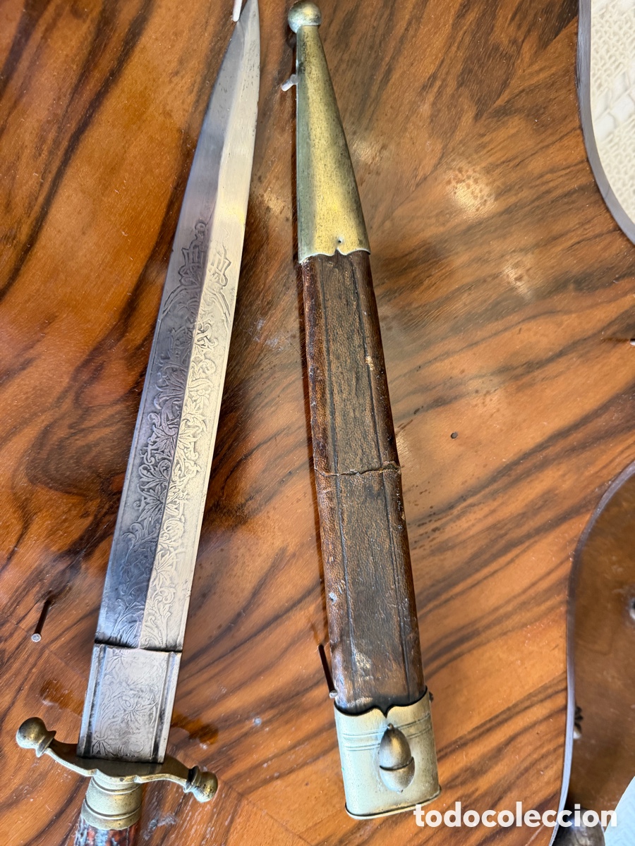 Antig&uuml;edades: Cuchillo de caza tipo Hirschf&auml;nger