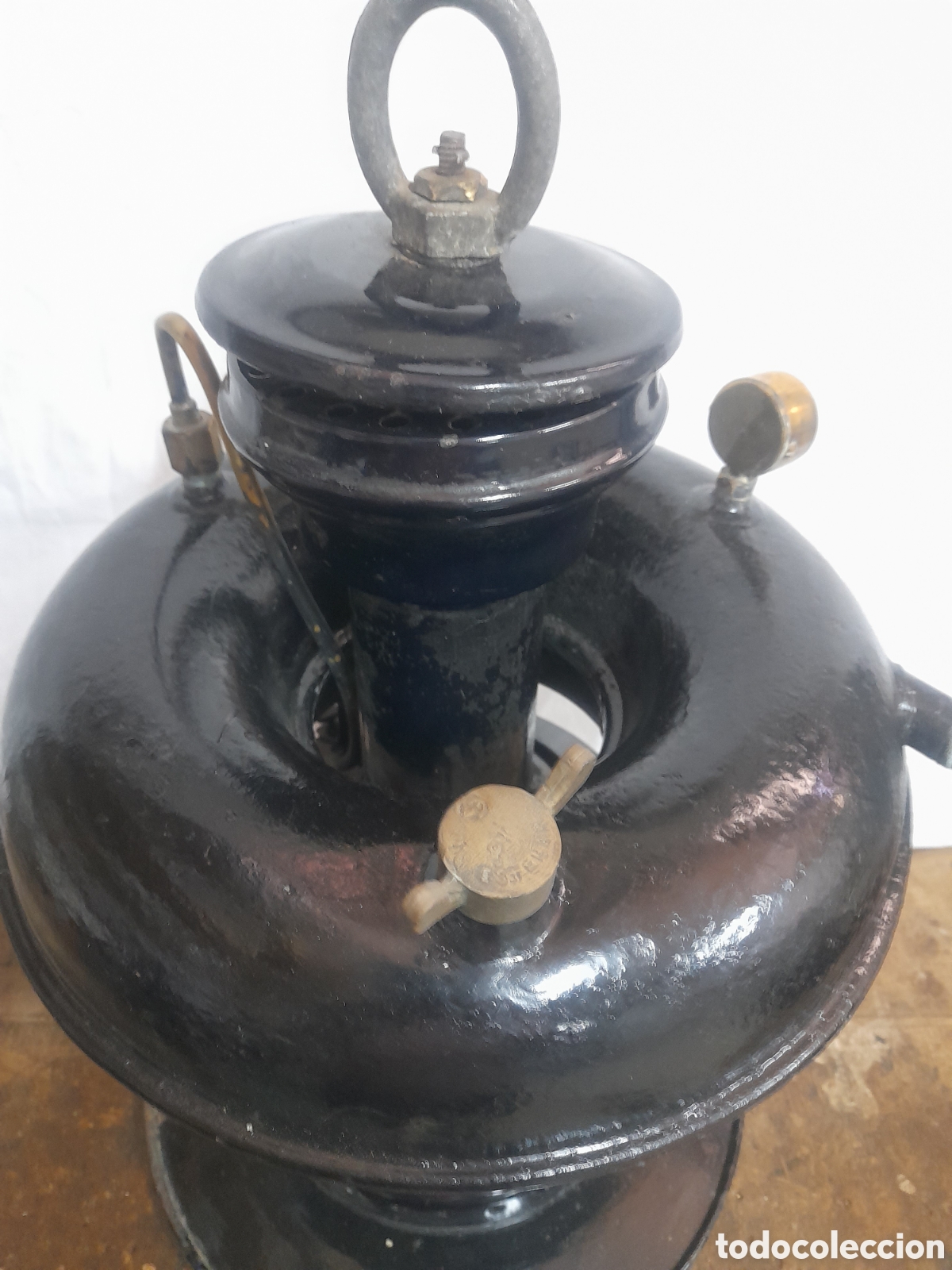 Antig&uuml;edades: LAMPARA FAROL ESTELAR 835 TIPO PETROMAX - Foto 6