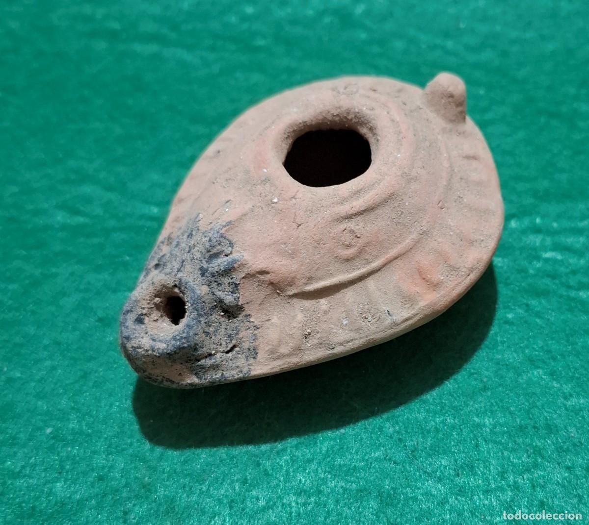 Antiques: Lucerna Romana bien conservada