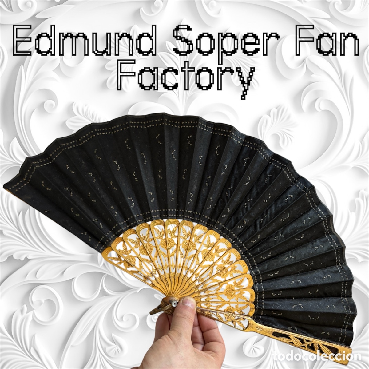 Antig&uuml;edades: PRECIOSO ABANICO EDMUND SOPER FAN FACTORY