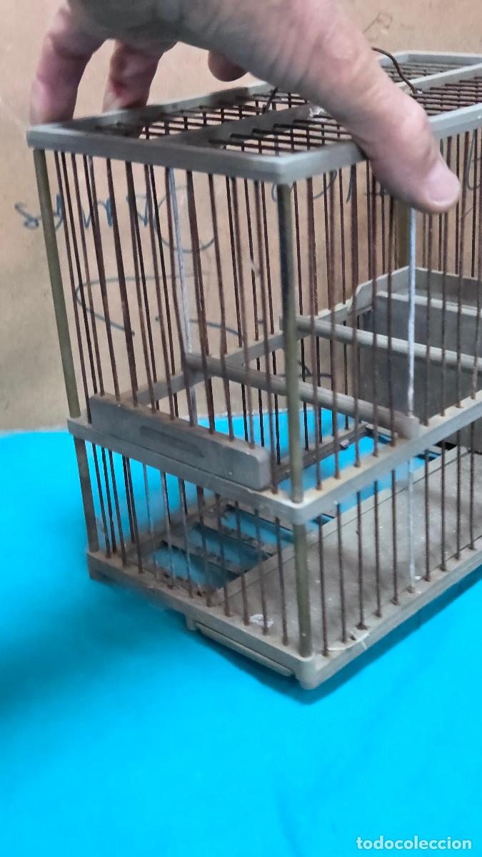 Antig&uuml;edades: jaula para pajaros vintage - Foto 2