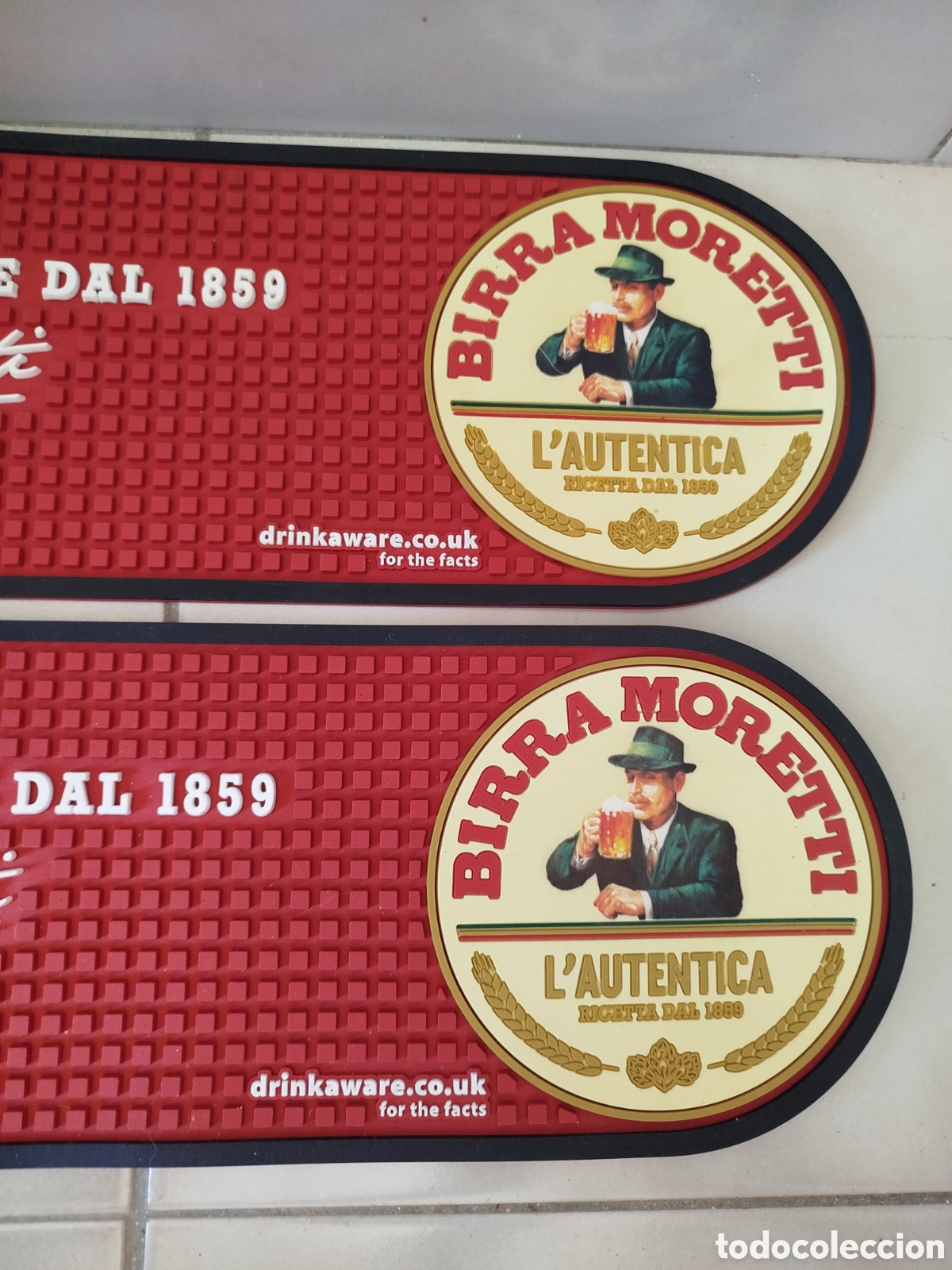 Antig&uuml;edades: Alfombras Birra Moretti - Foto 3