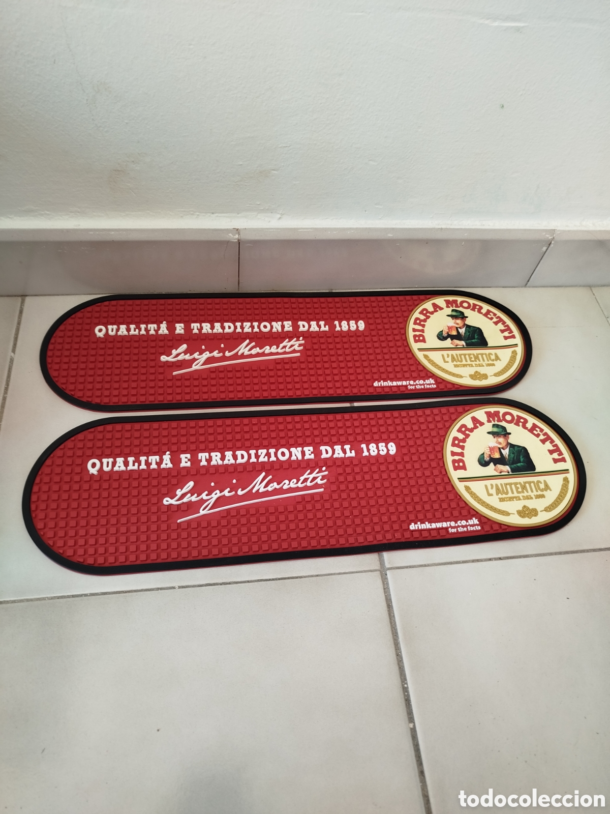 Antig&uuml;edades: Alfombras Birra Moretti - Foto 1