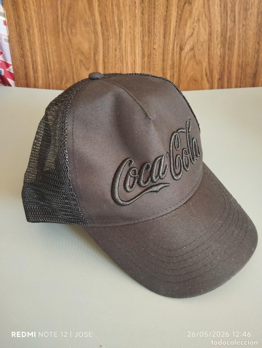 Antig&uuml;edades: Gorra coca cola - tela y plastico- 610 - Foto 1