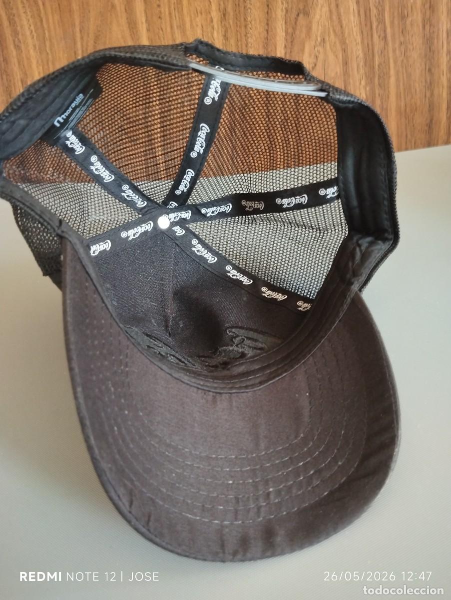 Antig&uuml;edades: Gorra coca cola - tela y plastico- 610 - Foto 2