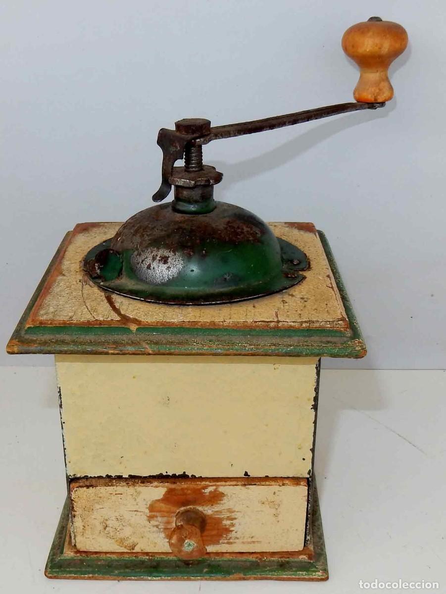 Antig&uuml;edades: Molinillo de caf&eacute; antiguo - Foto 1