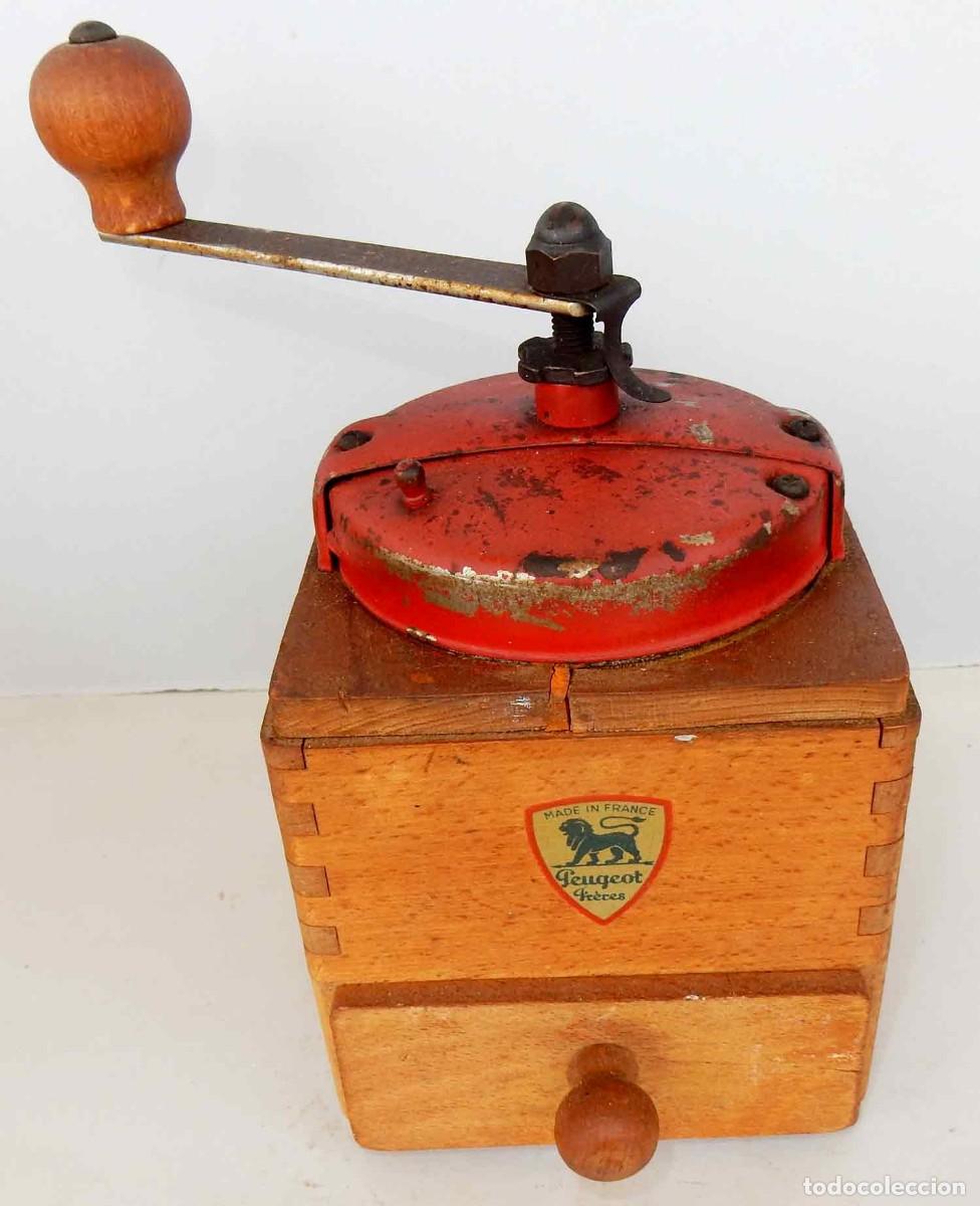 Antig&uuml;edades: Molinillo de caf&eacute; PEUGEOT FRERES - antiguo