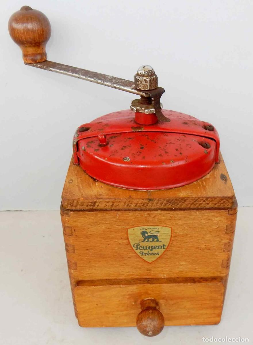 Antiques: Molinillo de caf&eacute; PEUGEOT FRERES - antiguo