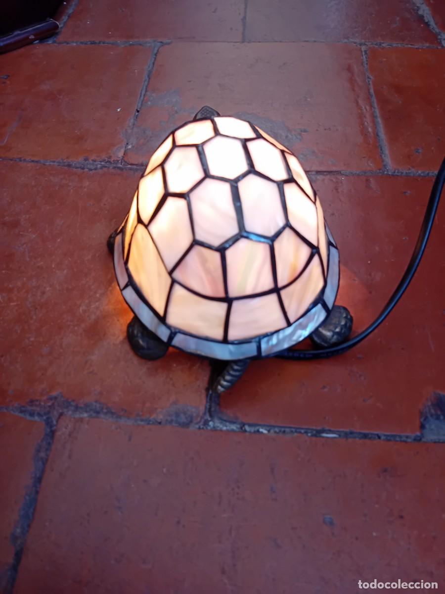 Antig&uuml;edades: Tortuga de bronce con caparaz&oacute;n tipo n&aacute;car funcionando - Foto 5