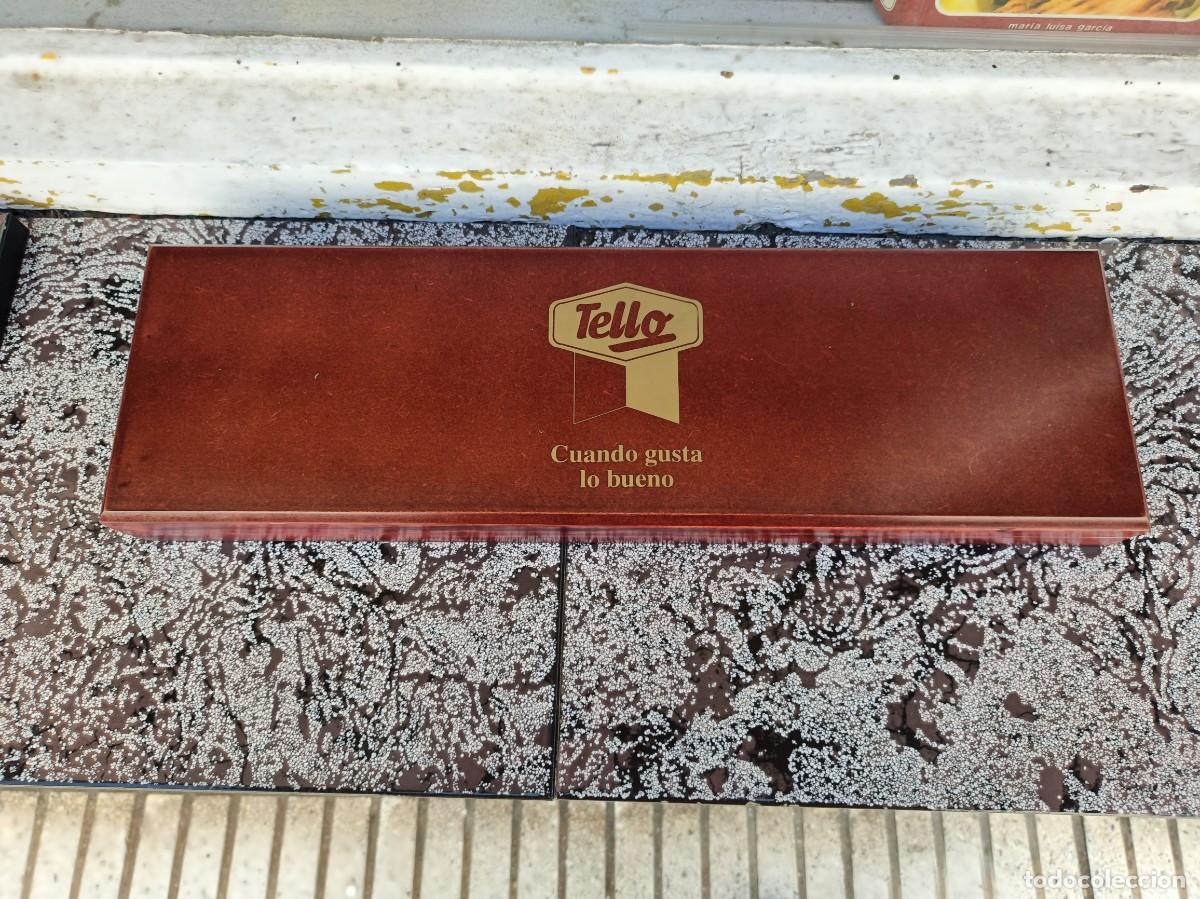 Antig&uuml;edades: CUCHILLO JAMONERO TELLO ALBACETE JAMON EN CAJA