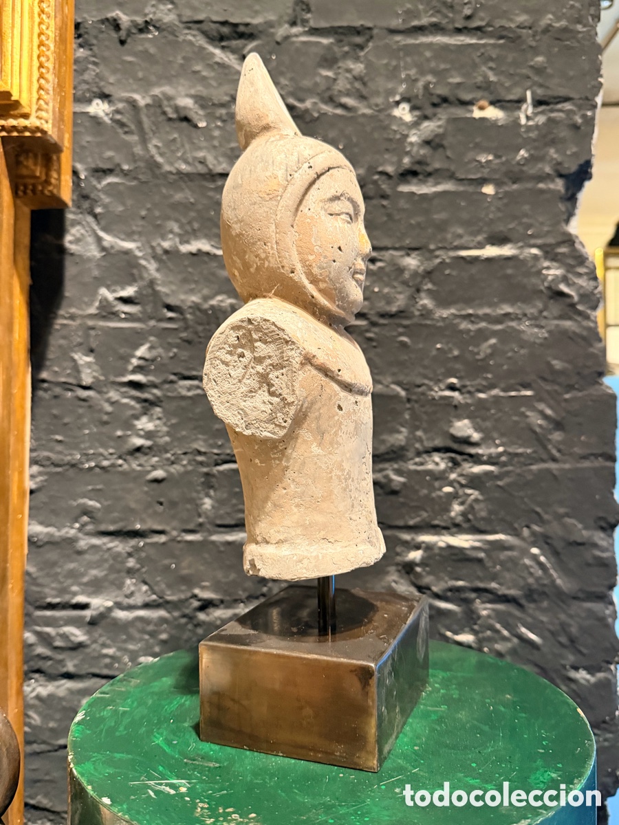 Antig&uuml;edades: Guerrero en terracota. - Foto 6