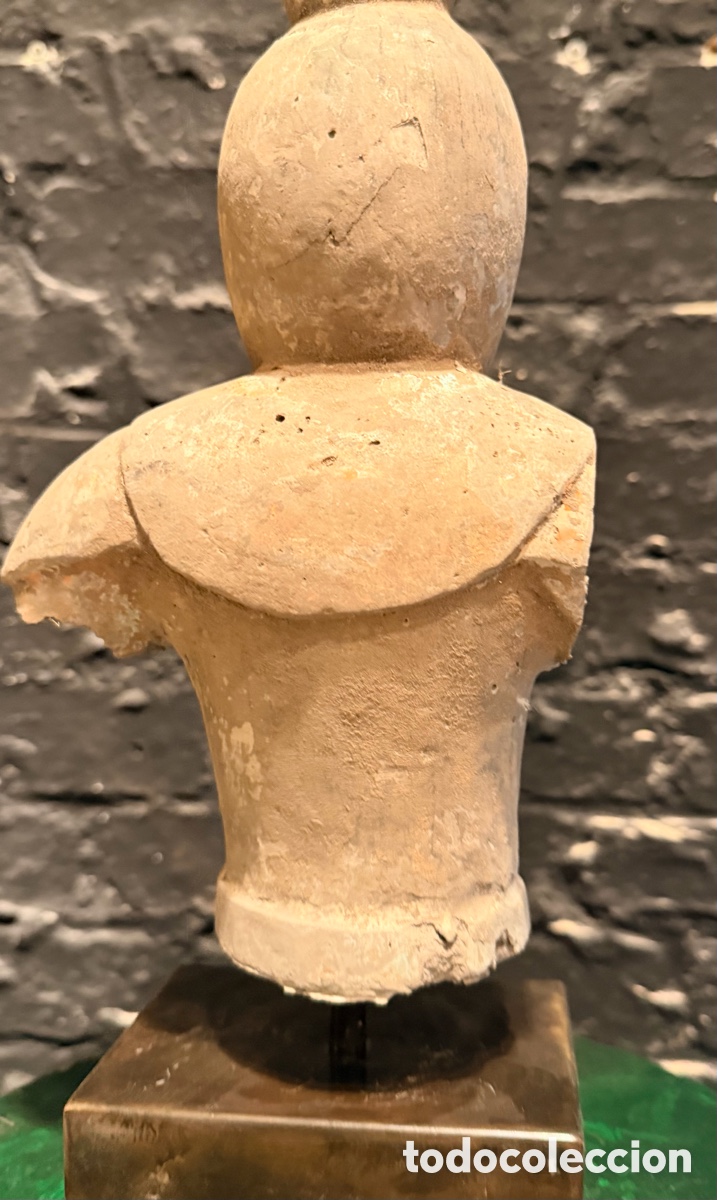 Antig&uuml;edades: Guerrero en terracota. - Foto 8