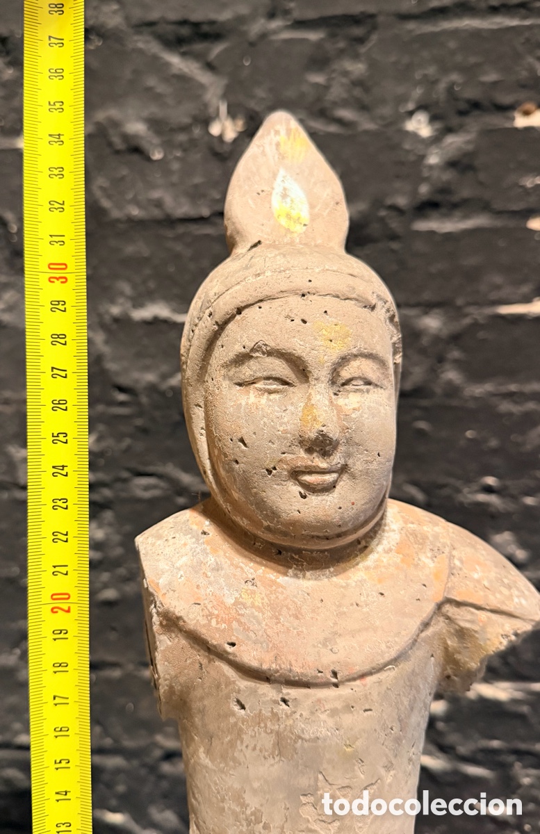 Antig&uuml;edades: Guerrero en terracota. - Foto 14