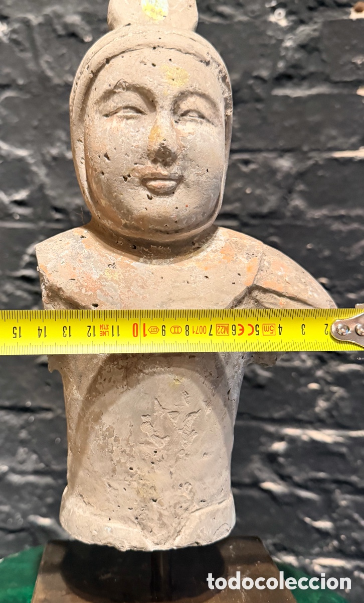 Antig&uuml;edades: Guerrero en terracota. - Foto 15