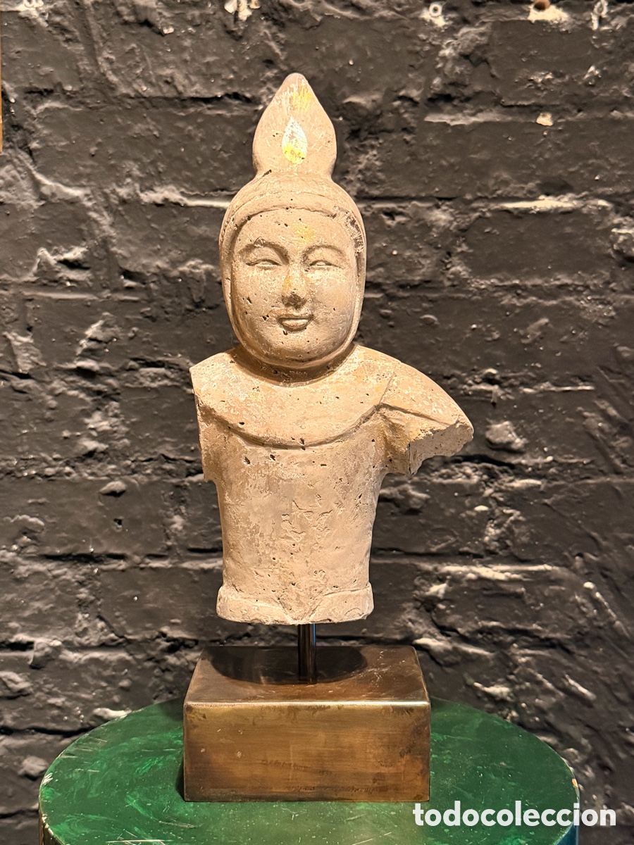 Antig&uuml;edades: Guerrero en terracota. - Foto 1