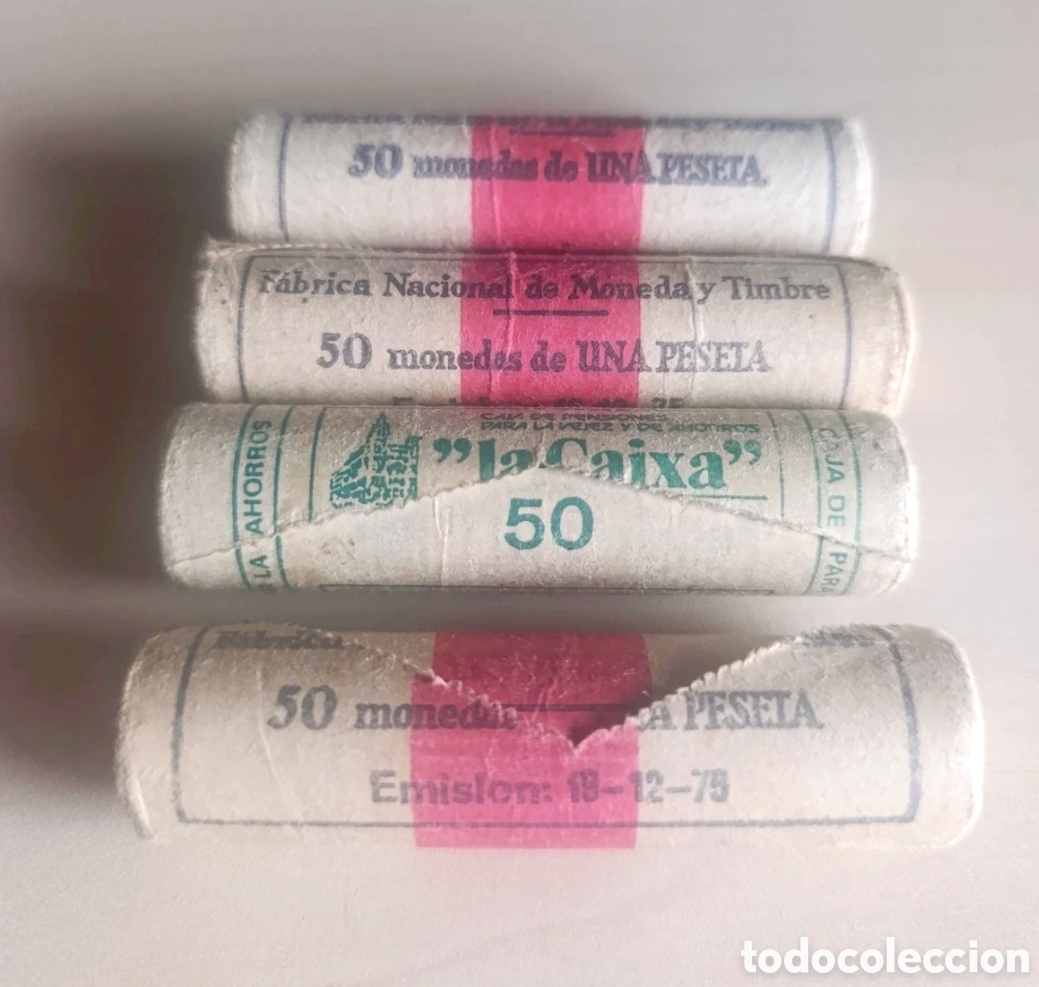 Antig&uuml;edades: Lote cartuchos pesetas Espa&ntilde;a