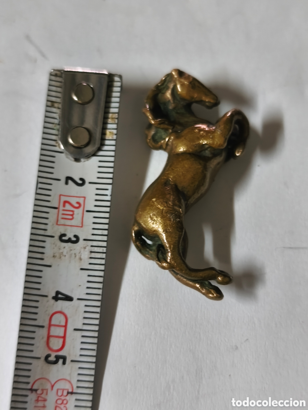 Antig&uuml;edades: AMULETO CABALLO BRONCE - Foto 3