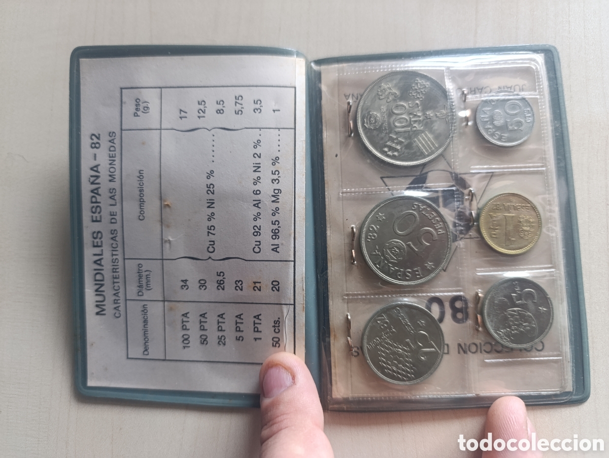 Antig&uuml;edades: Dos carteras monedas Espa&ntilde;a - Foto 2
