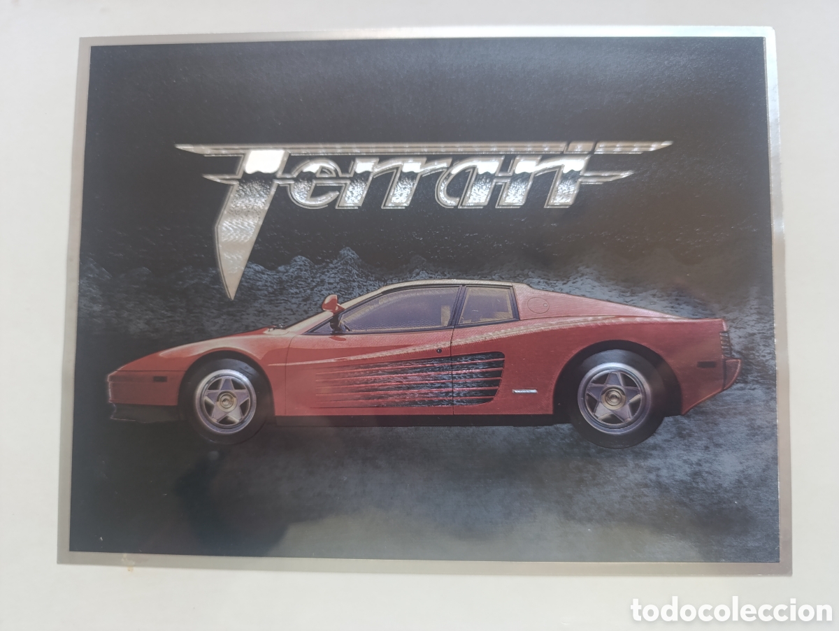 Antig&uuml;edades: Cuadro efecto brillo Ferrari - Foto 5