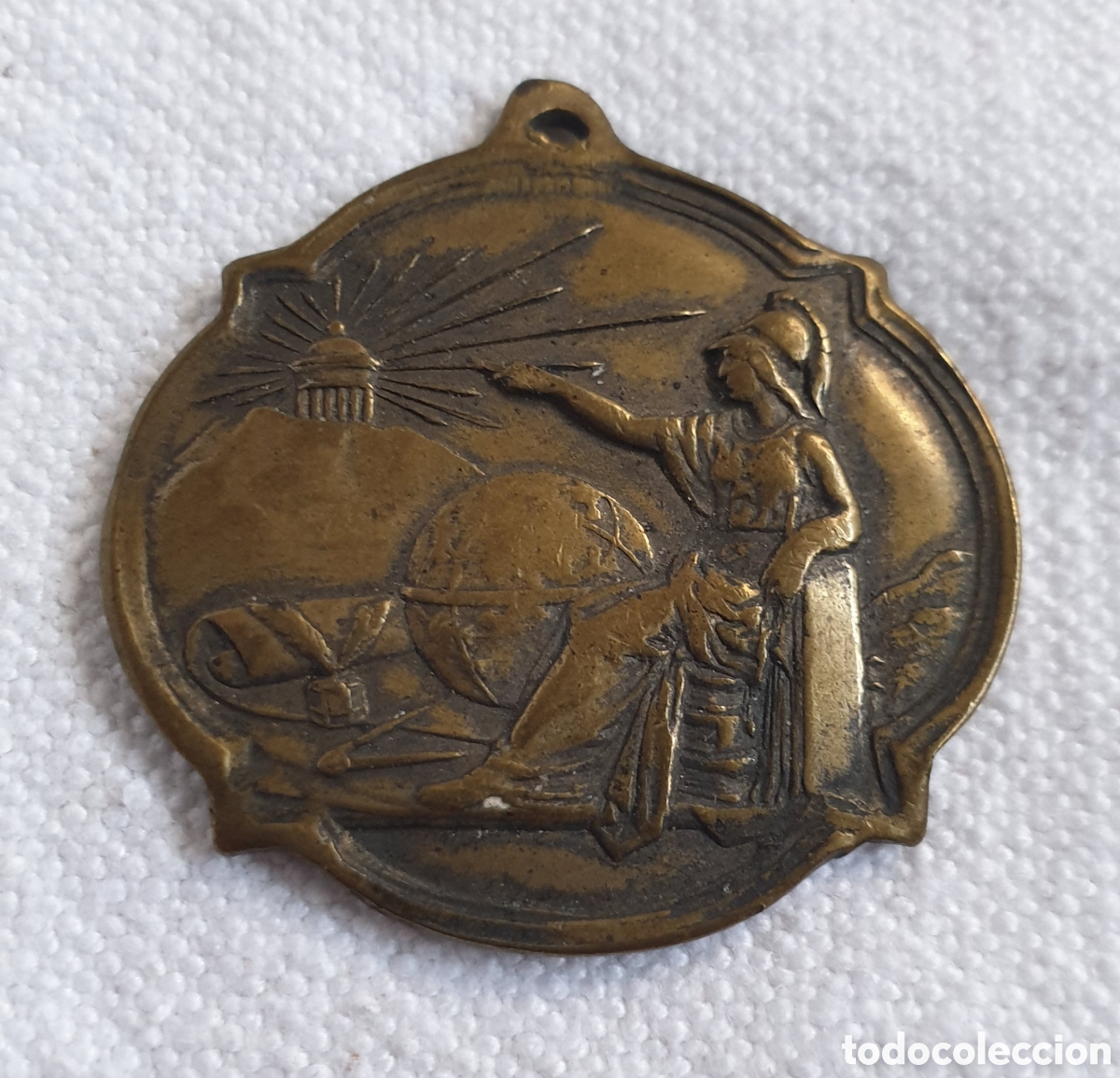 Antig&uuml;edades: MEDALLA AL M&Eacute;RITO ESCOLAR (PRIMERA MITAD SIGLO XX)