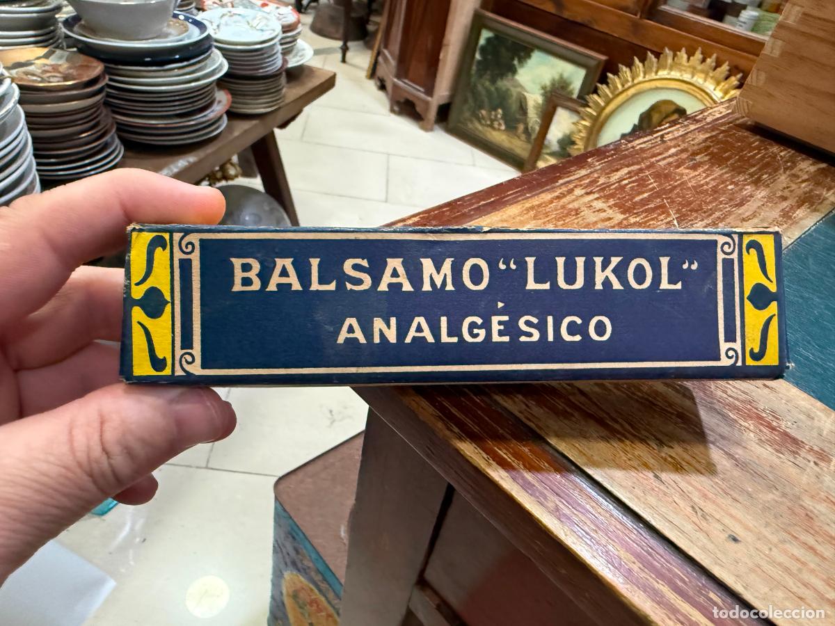 Antig&uuml;edades: BALSAMO LUKOL ANALGESICO - JEREZ DE LA FRONTERA - FARMACIA - MEDICAMENTO