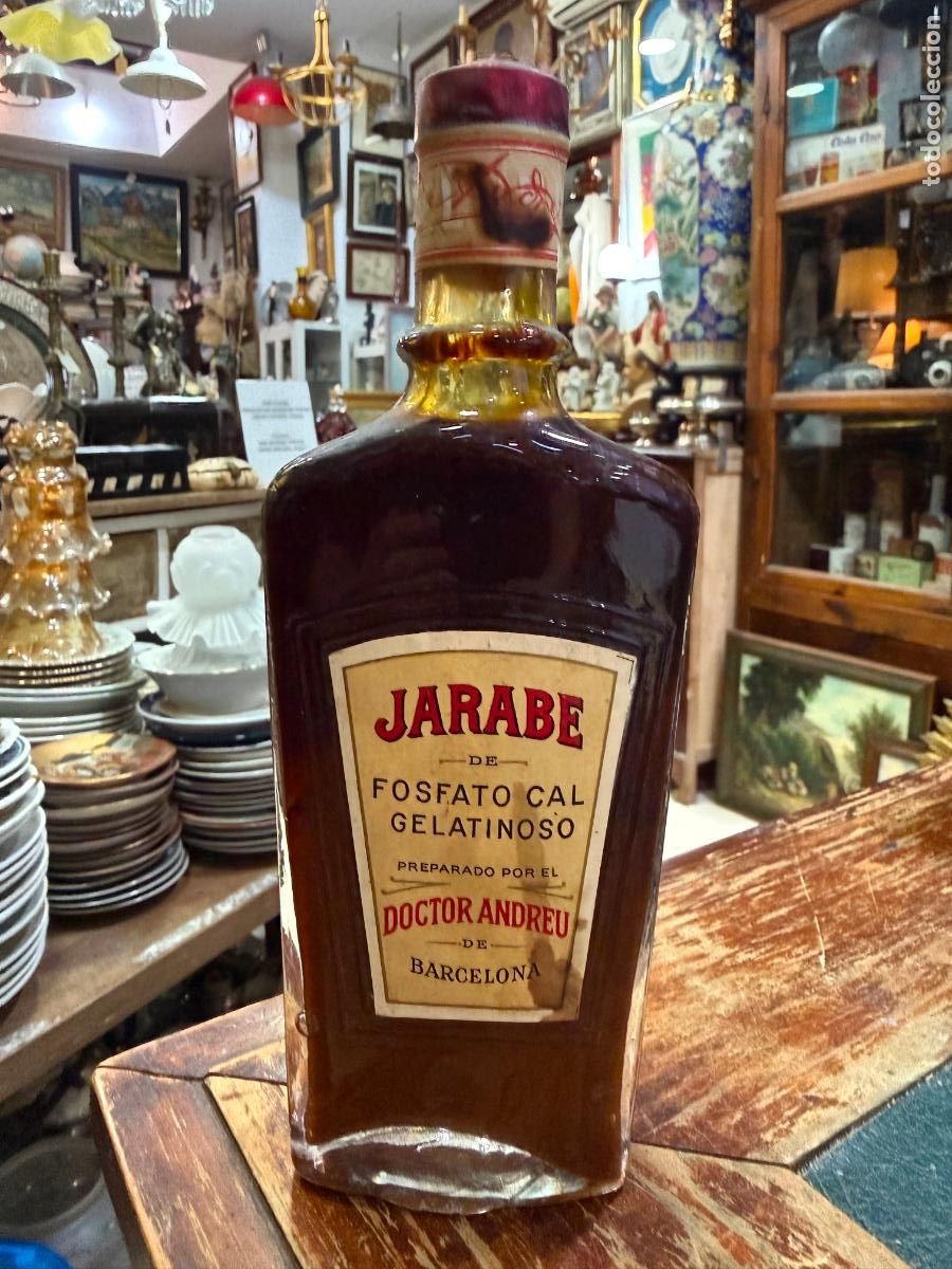 Antig&uuml;edades: JARABE DE FOSFATO CAL GELATINOSO - MEDICAMENTO - FARMACIA