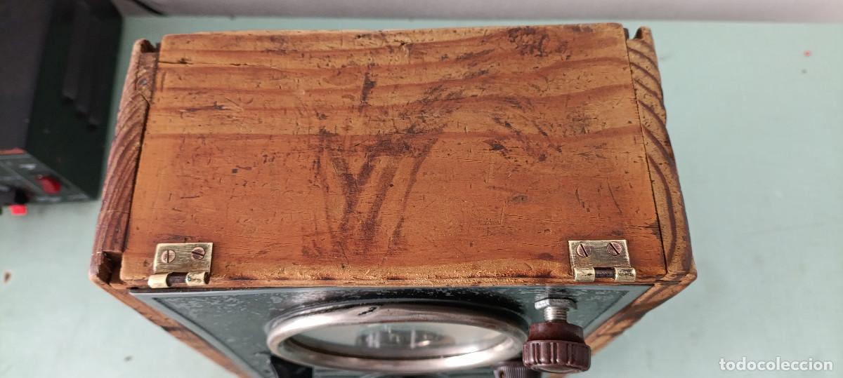 Antig&uuml;edades: ANTIGUO MULTIMETRO DE MADERA - Foto 5