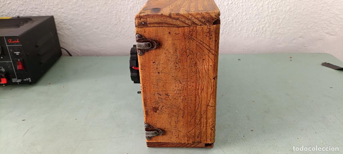 Antig&uuml;edades: ANTIGUO MULTIMETRO DE MADERA - Foto 9