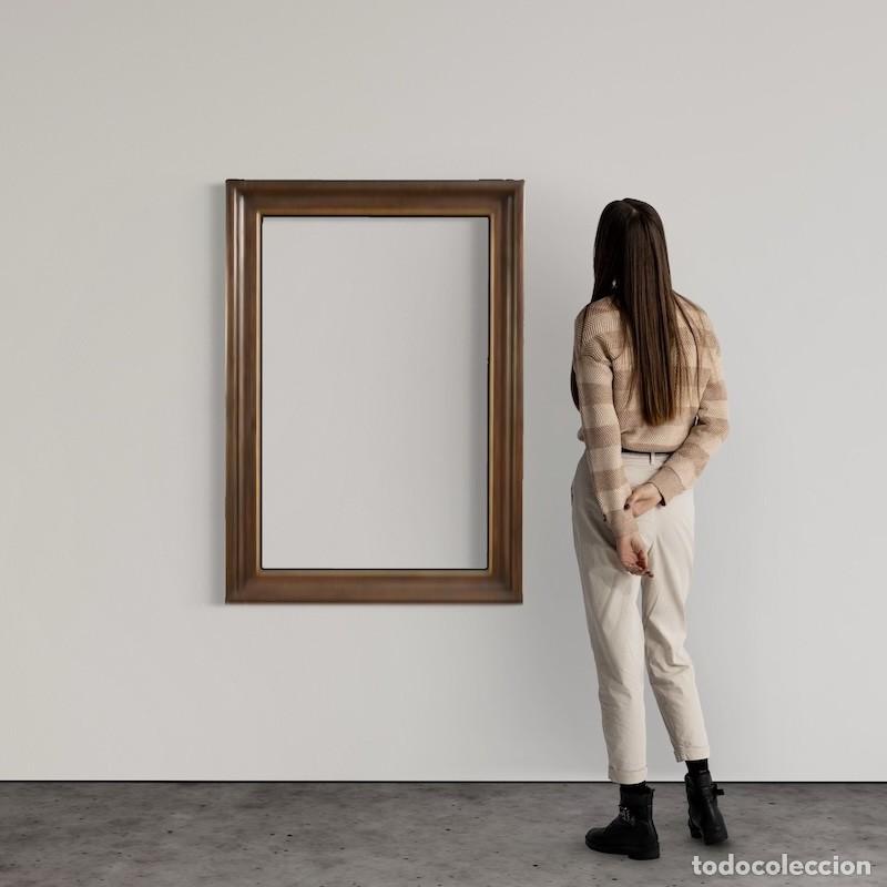 Antig&uuml;edades: Marco de madera holand&eacute;s del siglo XX - Foto 2