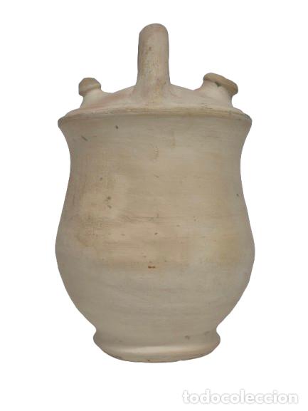 Antig&uuml;edades: Antiguo Botijo, Cantir - Cer&aacute;mica, Terracota Blanca - S.XIX