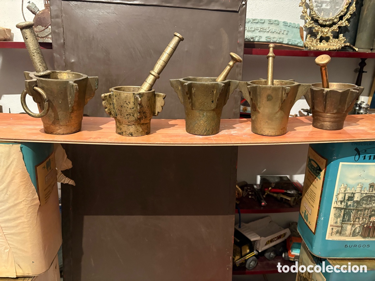 Antig&uuml;edades: Morteros lote estilo moz&aacute;rabe - Foto 2
