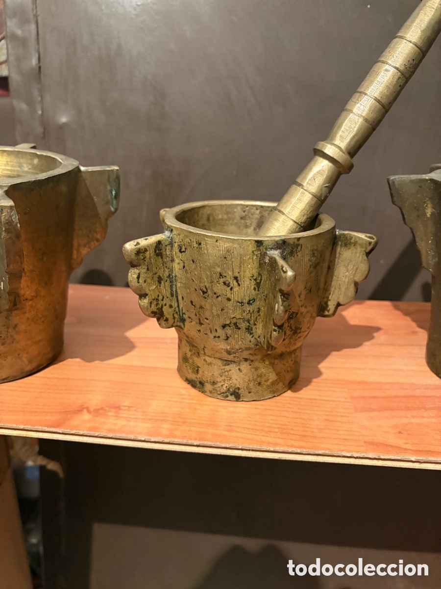 Antig&uuml;edades: Morteros lote estilo moz&aacute;rabe - Foto 4