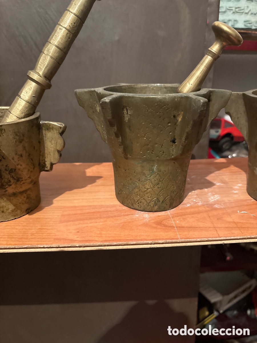 Antig&uuml;edades: Morteros lote estilo moz&aacute;rabe - Foto 5