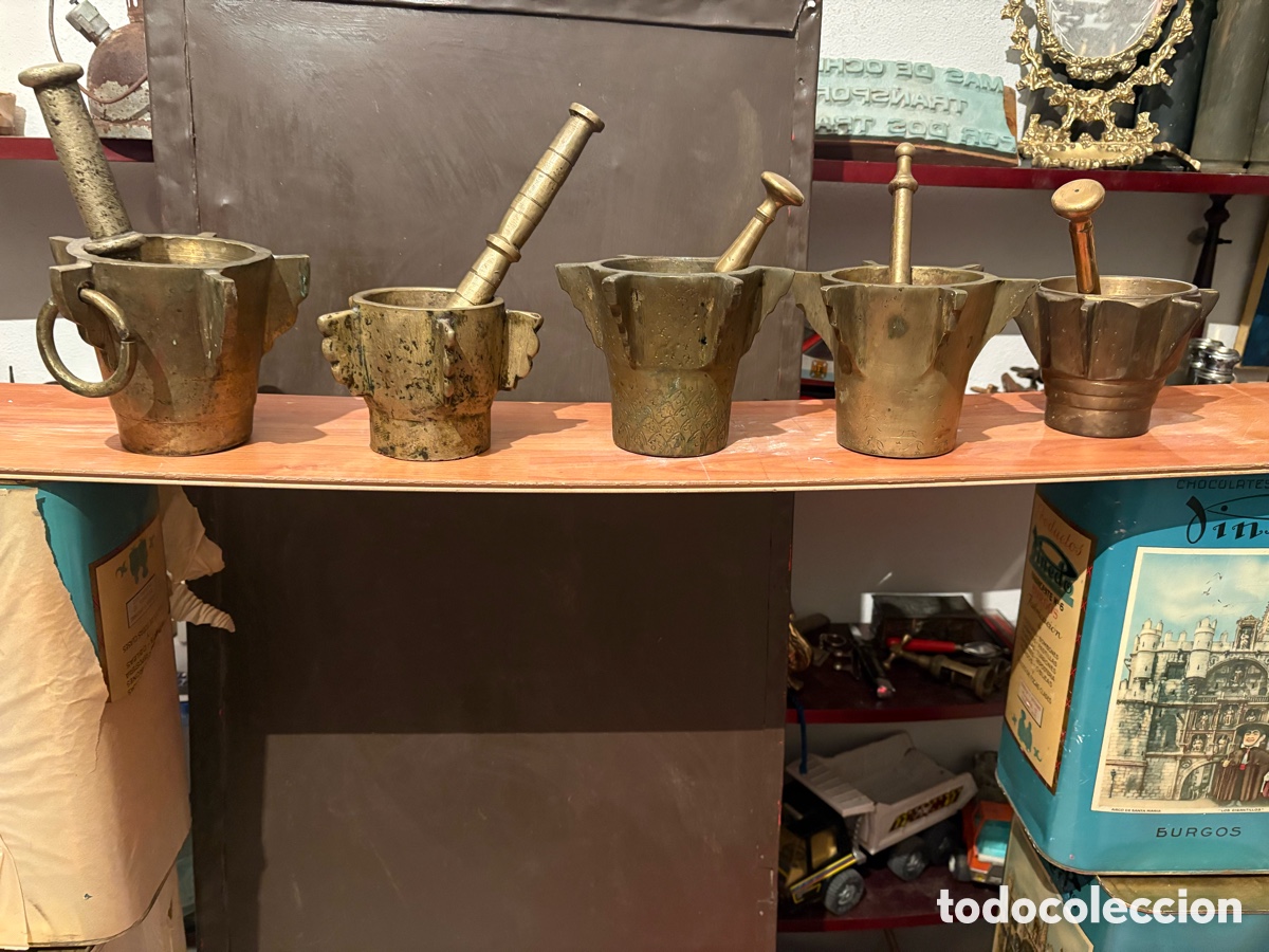Antig&uuml;edades: Morteros lote estilo moz&aacute;rabe - Foto 1