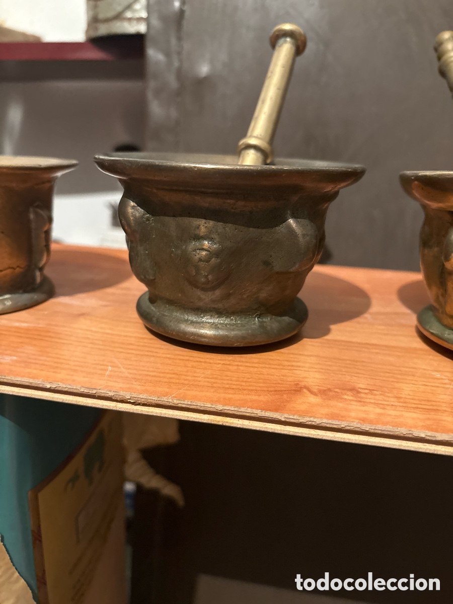 Antig&uuml;edades: Morteros antiguos d bronce - Foto 3