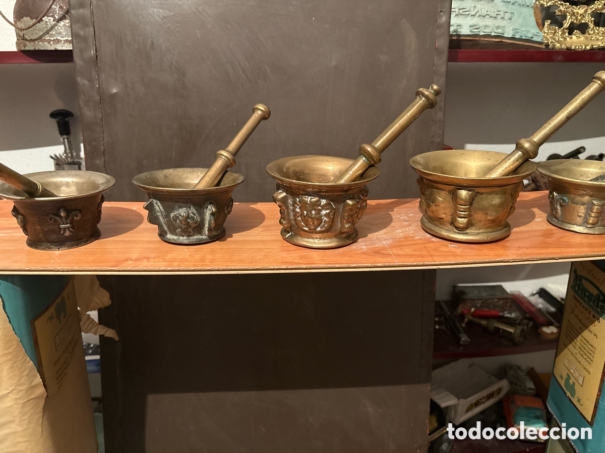 Antig&uuml;edades: Morteros antiguos d bronce - Foto 10