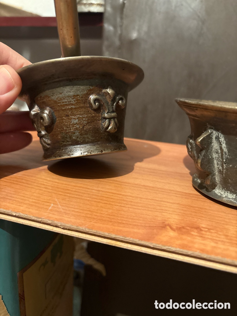 Antig&uuml;edades: Morteros antiguos d bronce - Foto 11