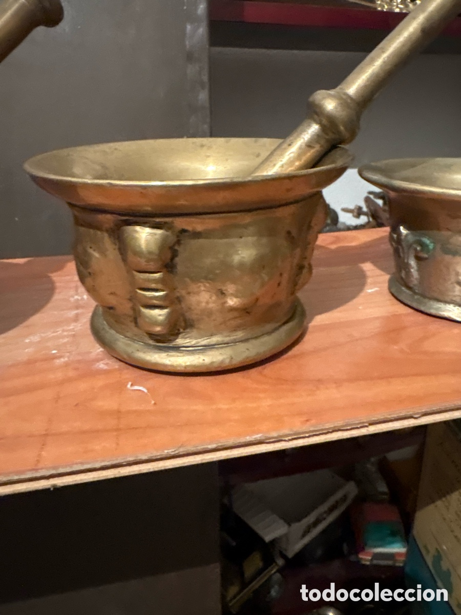 Antig&uuml;edades: Morteros antiguos d bronce - Foto 14