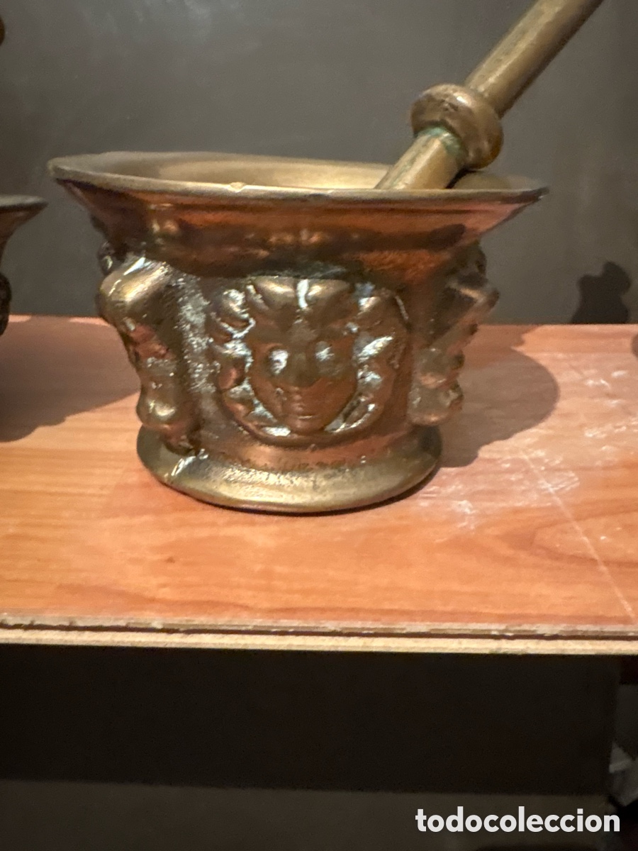Antig&uuml;edades: Morteros antiguos d bronce - Foto 15