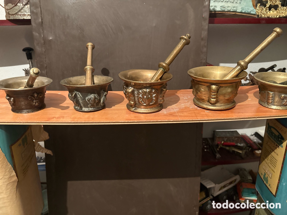 Antig&uuml;edades: Morteros antiguos d bronce - Foto 16