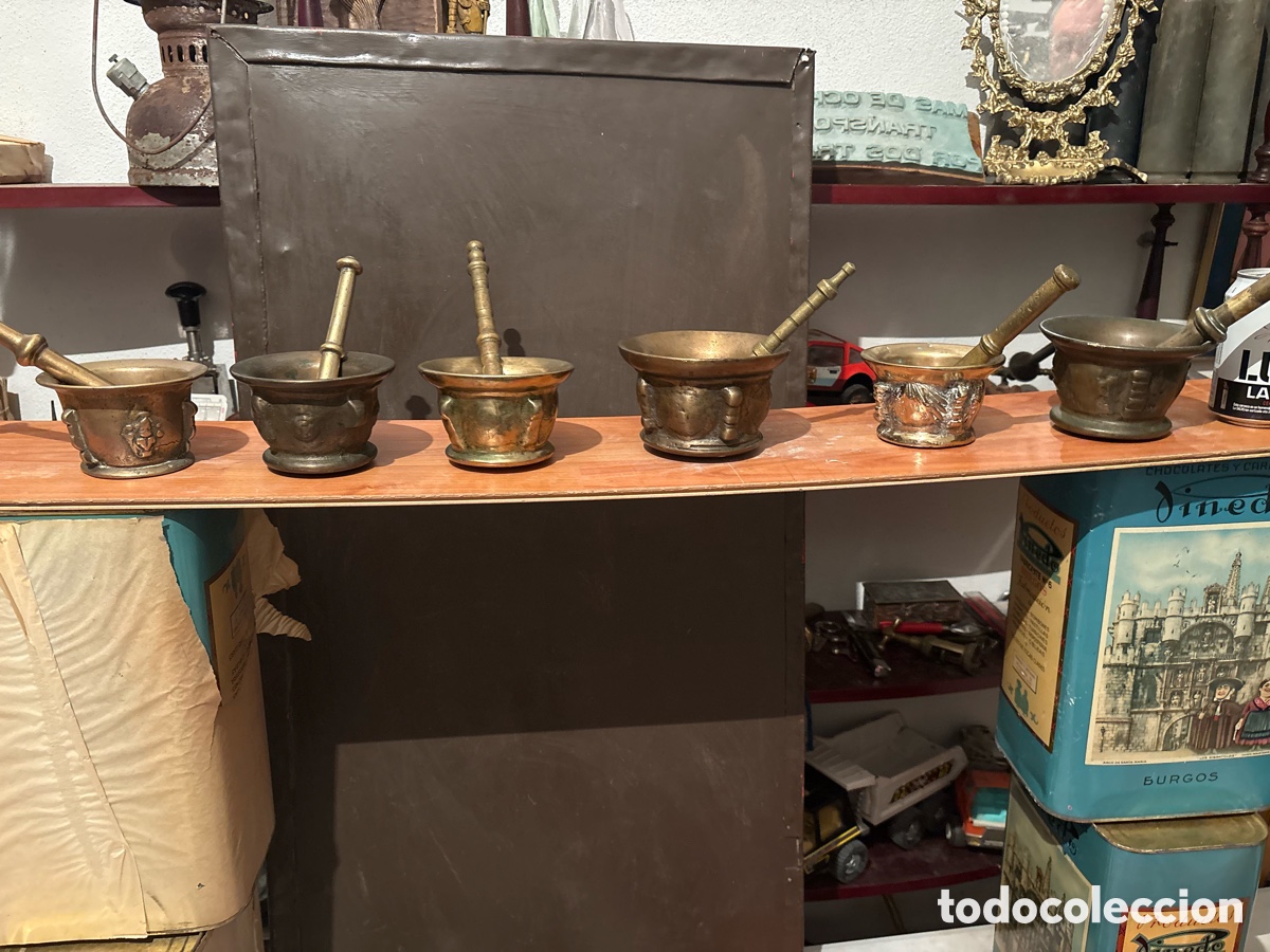 Antig&uuml;edades: Morteros antiguos d bronce - Foto 1