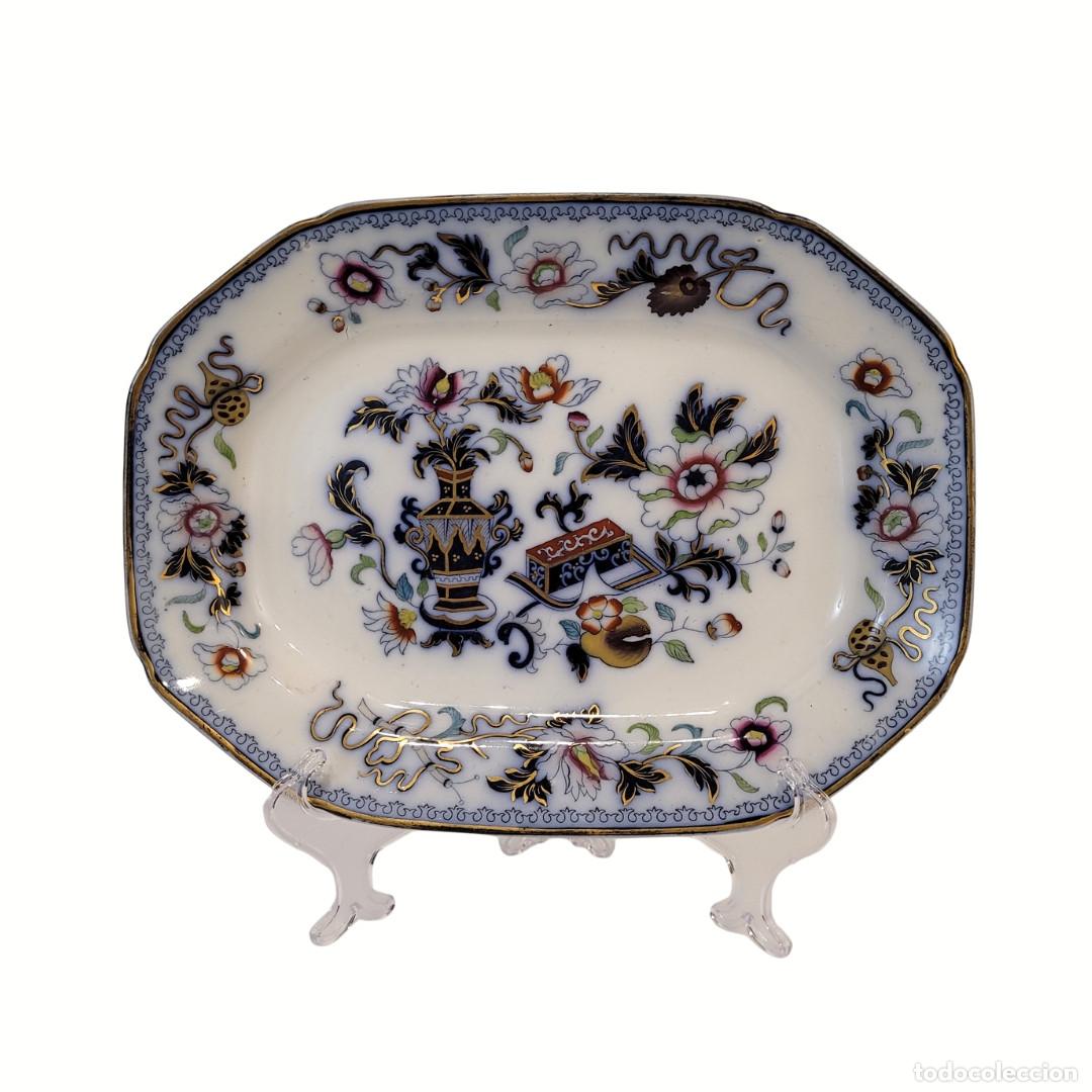 Antig&uuml;edades: Fuente de loza &ldquo;Imperial Stone&rdquo;, modelo &ldquo;Japanica&rdquo;, William Ridgway, Son & Co., 1838 &ndash; Inglaterra